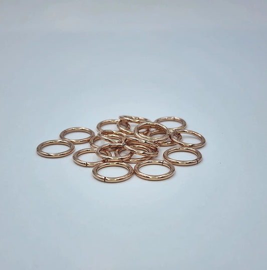 14k Rose Gold Seam Ring