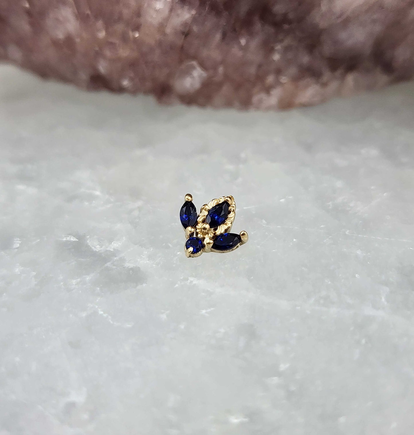 14k Gold Versailles End