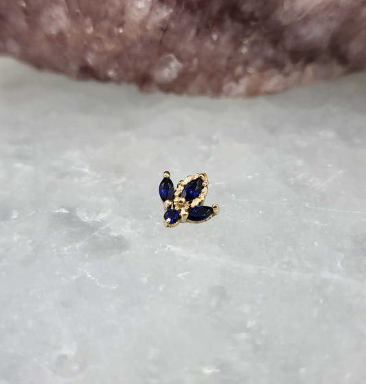 14k Gold Versailles End