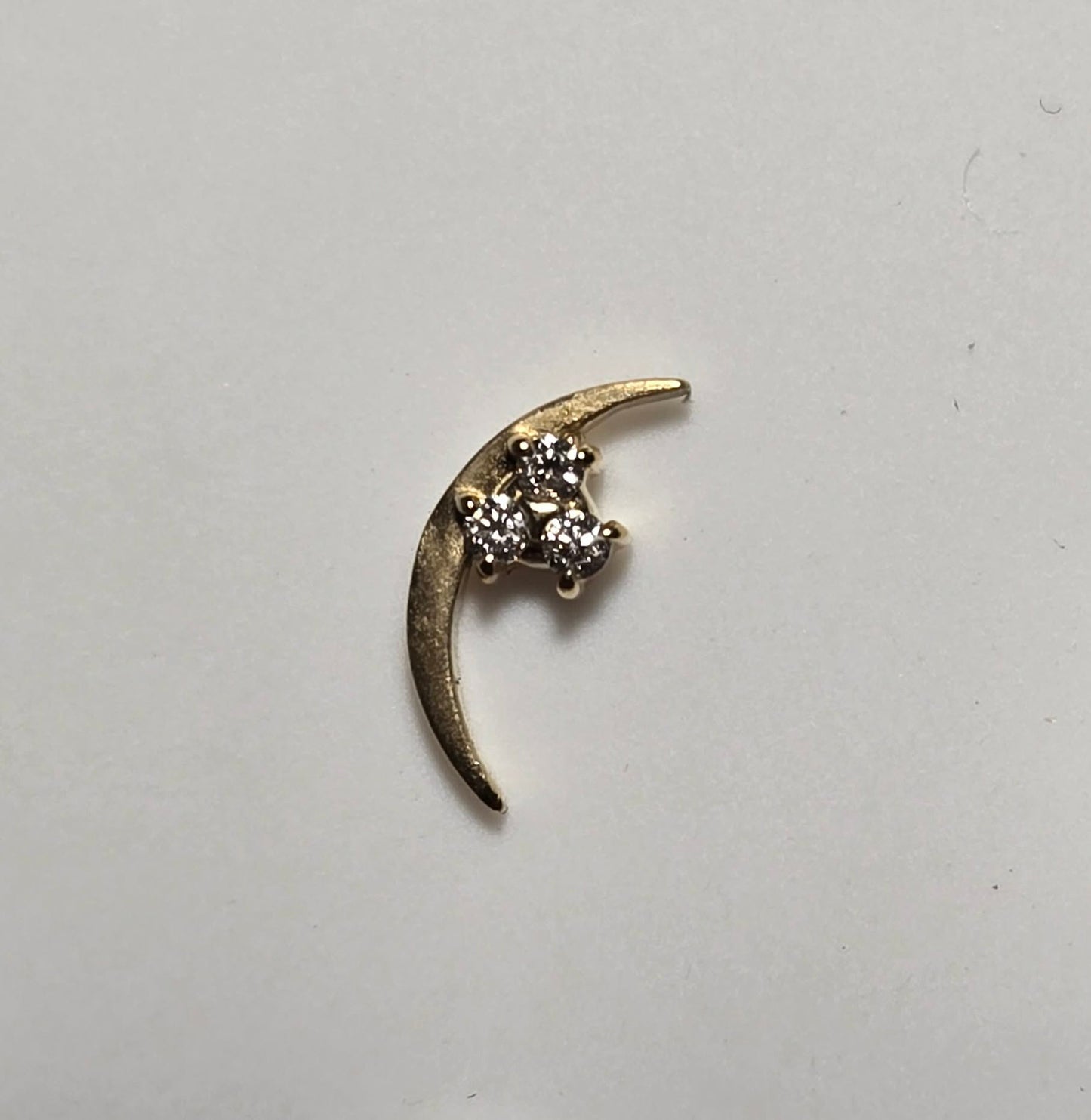 14k Gold Apollo Threadless End