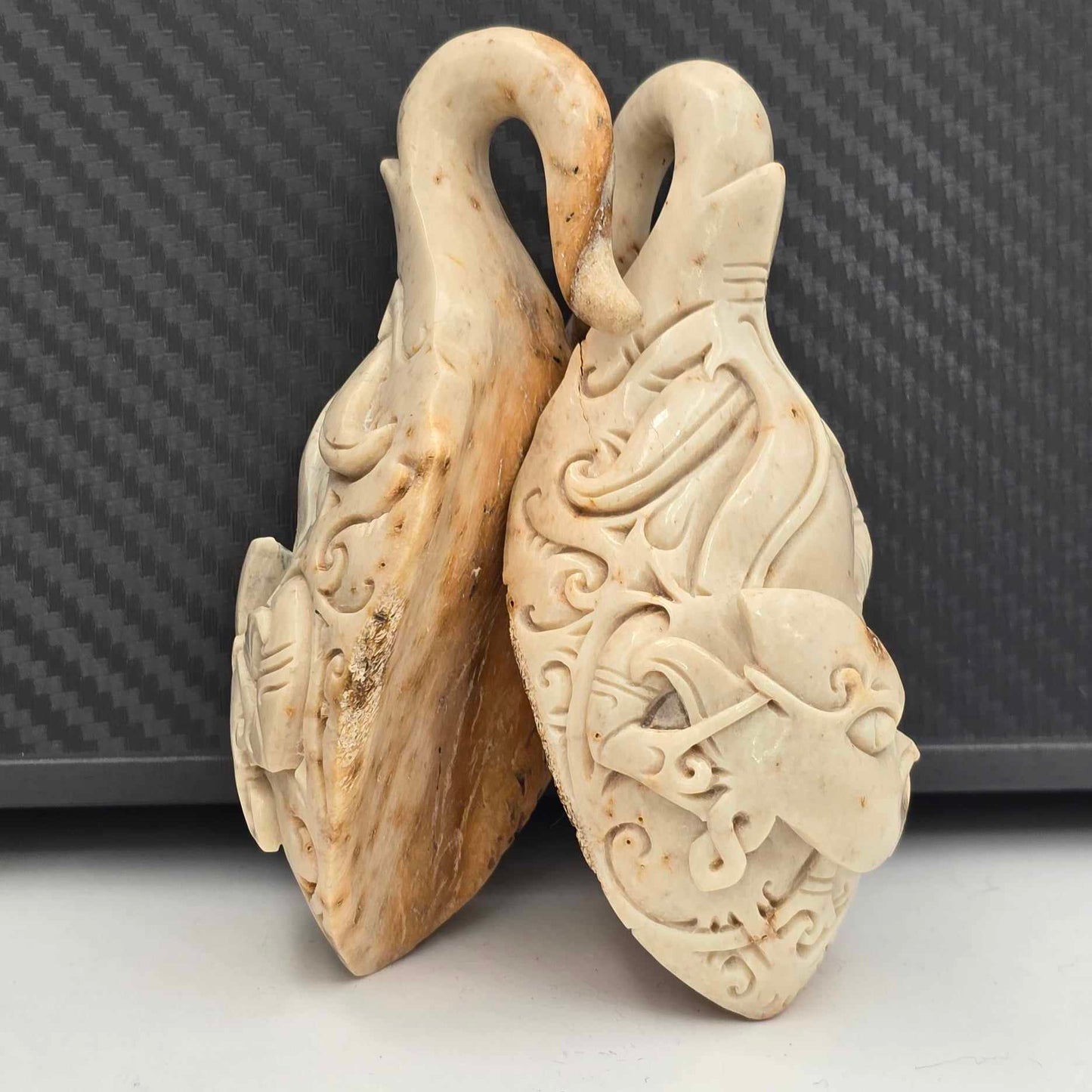 Hand Carved Ear Weights