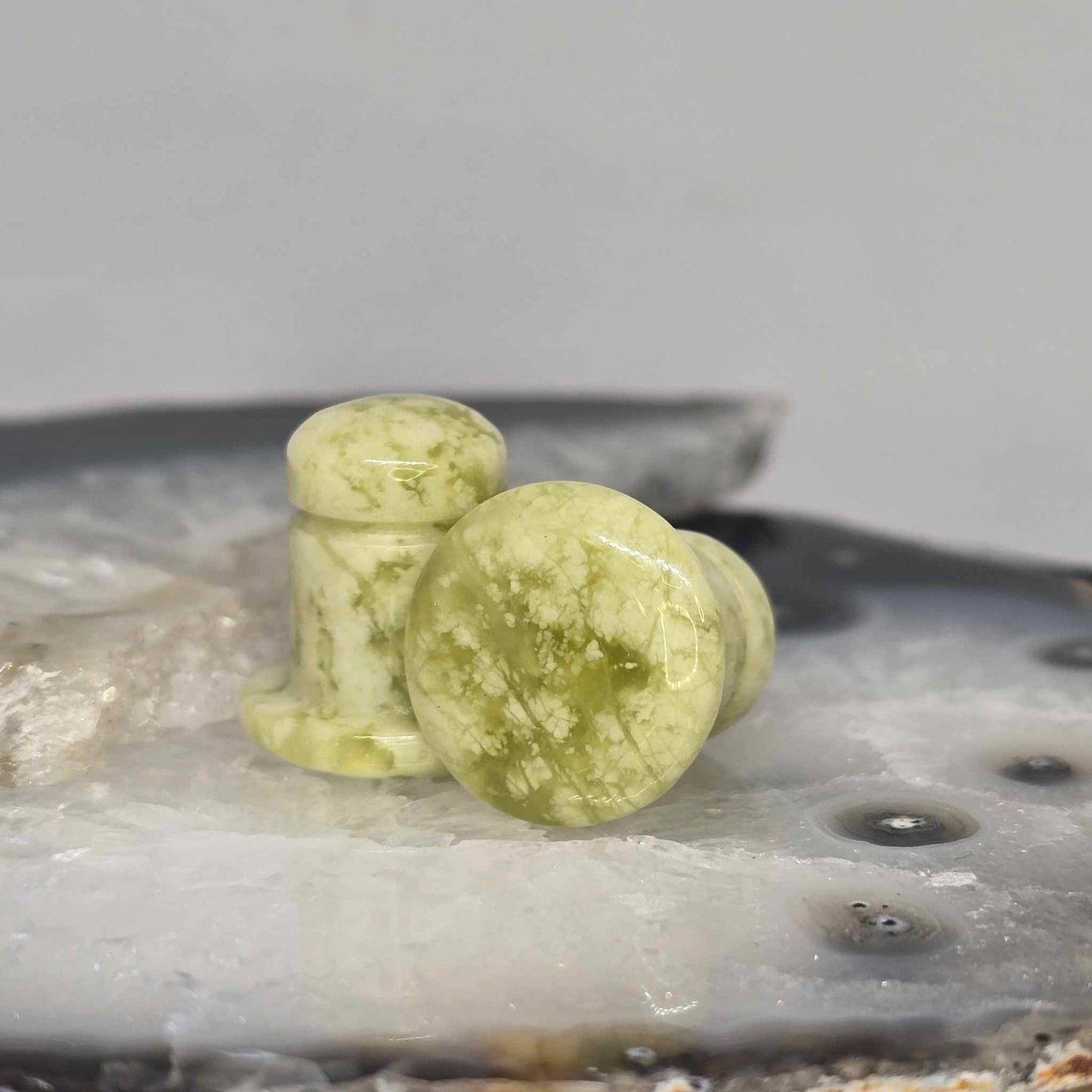 Single Flare Stone Plugs (Small)