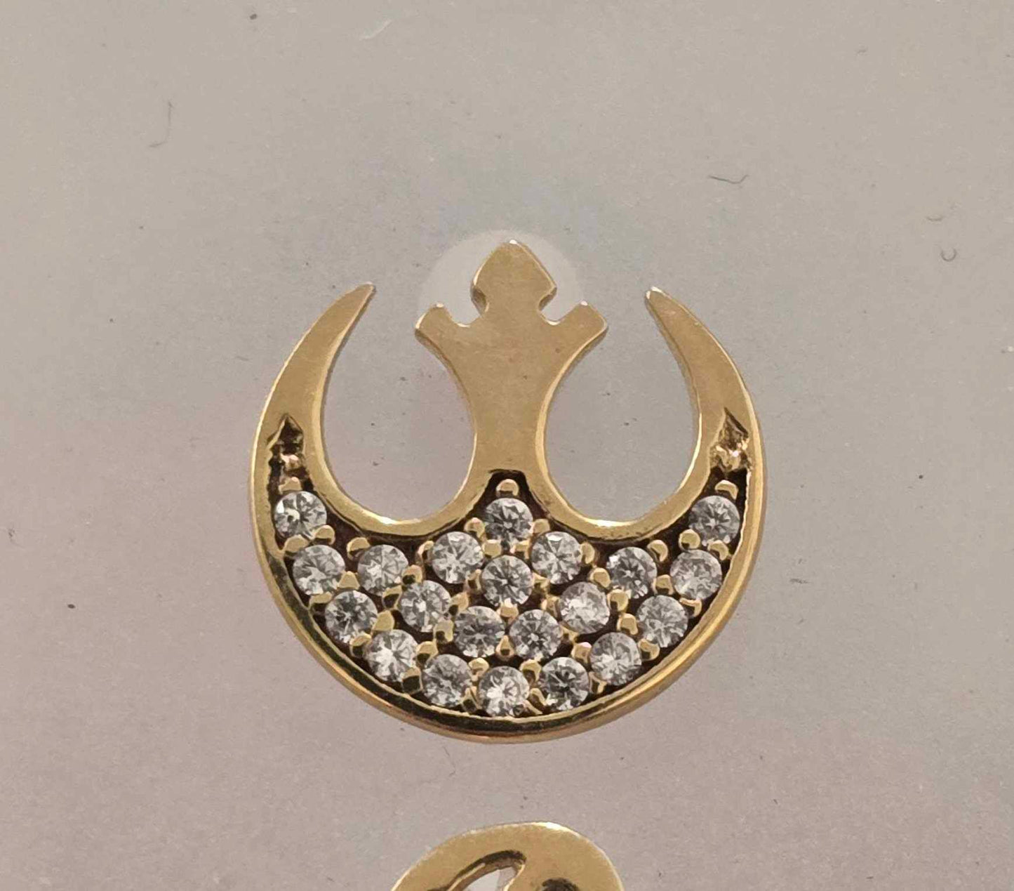 14K Gold Threadless Invictus Ends