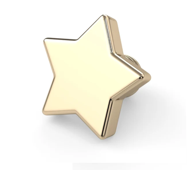 14k Gold Star End