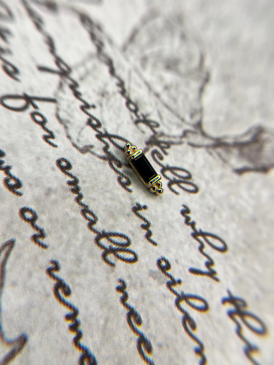 14k Gold Adena Threadless End