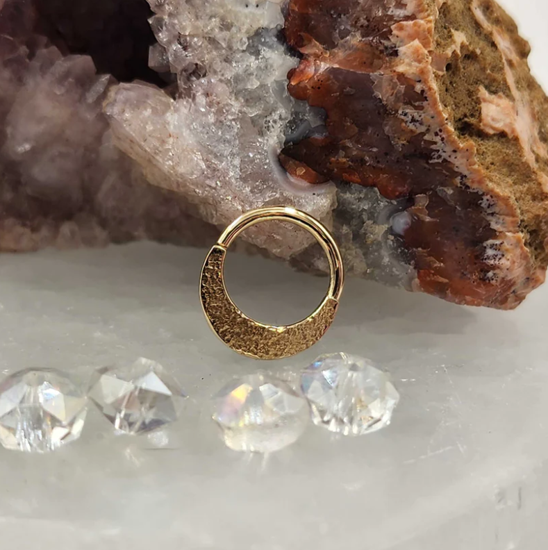 14k Gold Lauryn Seam Ring