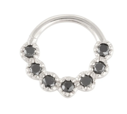 14k Gold Daisy Chain Continuous Ring