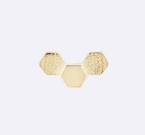 14k Gold Gamma 08 Threadless End