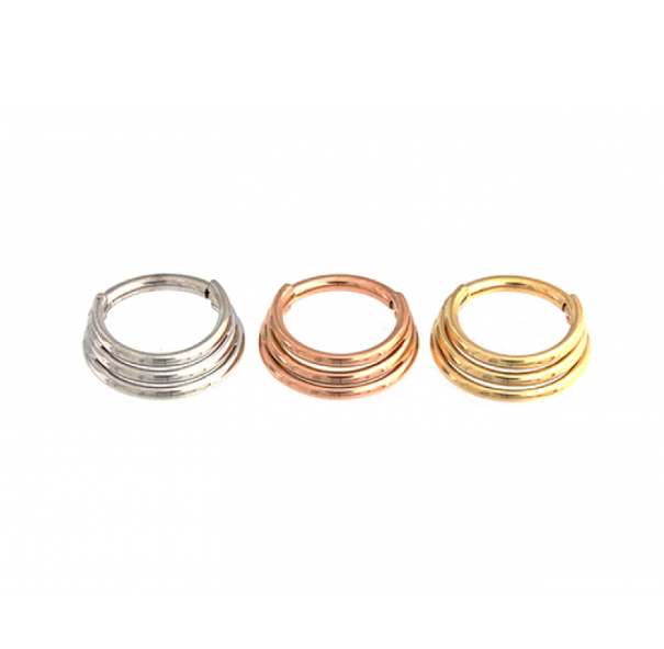 14k Gold Mini Moody Seam Ring