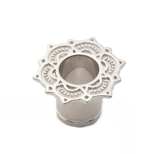 Sterling Silver Lotus Drop Eyelets
