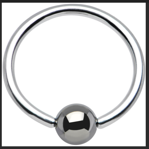 Stainless Steel Captive Bead Ring