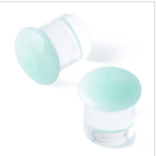 XX-Large Color Front Single Flare Glass Plugs (single)