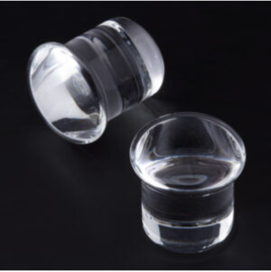 Simple Single Flare Glass Plugs (single)