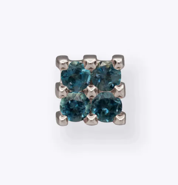 14k Gold Argo Threadless End