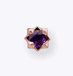 14k Gold Stella Threadless End
