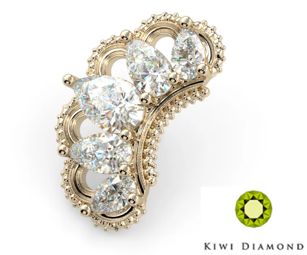14k Gold Tala 16g Threaded End