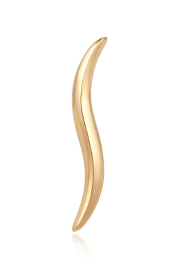 14k Gold Wavelength Threadless End