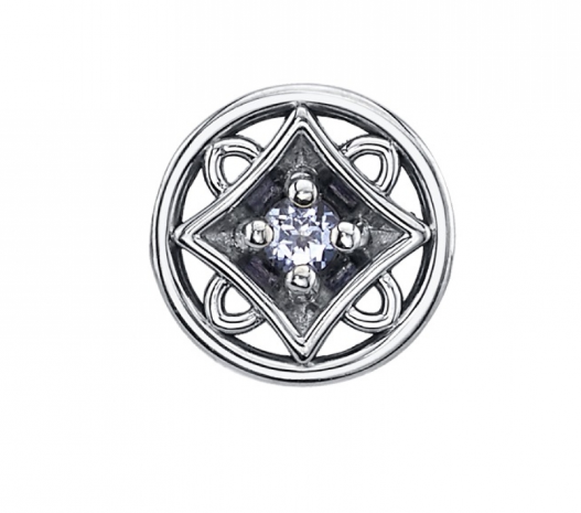 14k Gold Paloma Square Threaded End