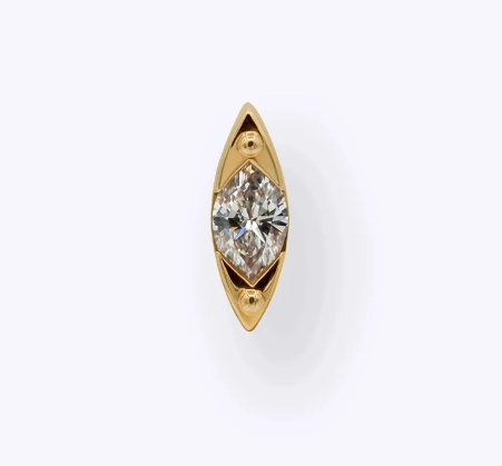14k Gold Andromeda Threadless End