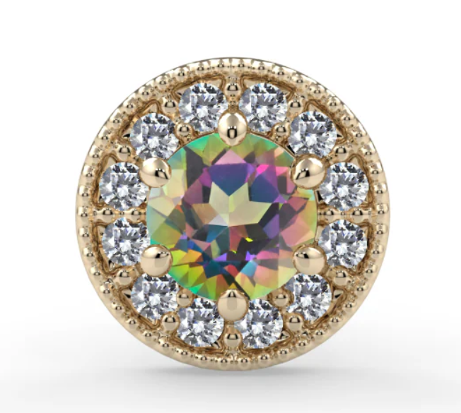 14k Gold Catherine Threadless End