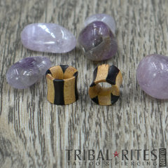 Pointed Stripes Plugs ○ 7/16"