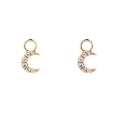 14k Gold Ayla Charm (Moon)