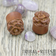 Outward Peony Plugs ○ 1/2"
