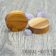 Light Wood Plug Style 1 ○ 1 3/8"