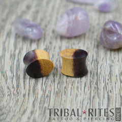 Two Toned Oval Plugs