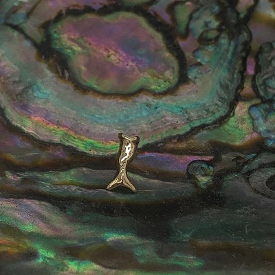 14k Gold Mini Ocean (Mermaid Tail)
