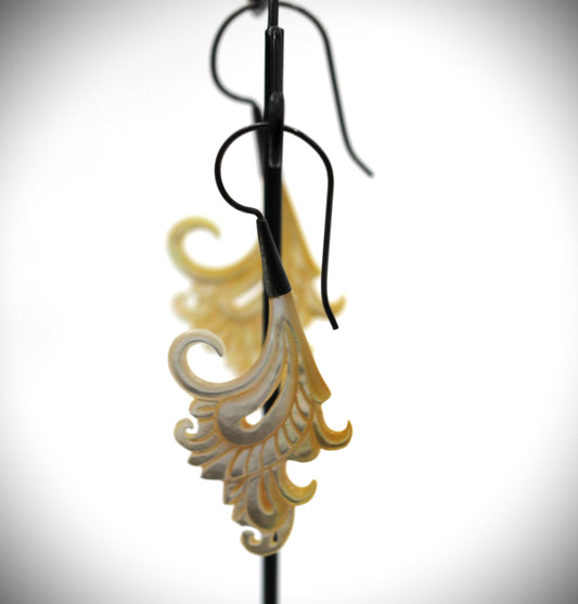 MOP Filigree Earrings