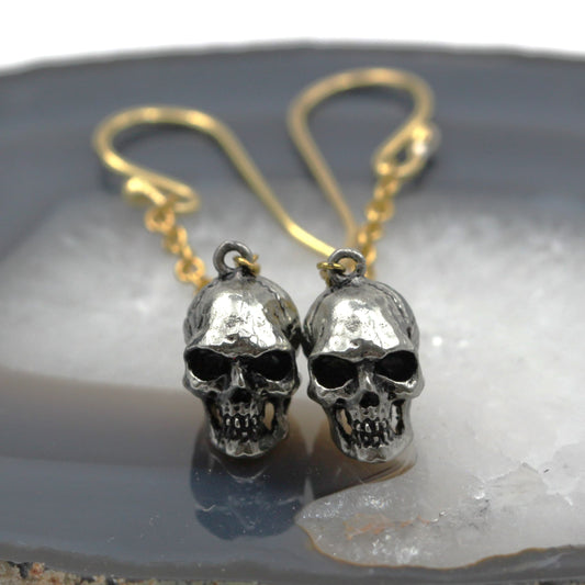 Single Skull Earrings