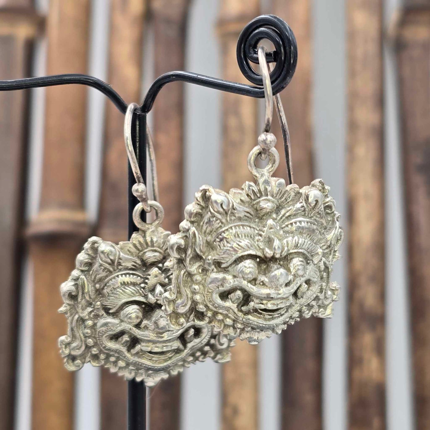 Boma Mask Earrings