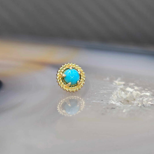 14k Gold Hypnotize Pin