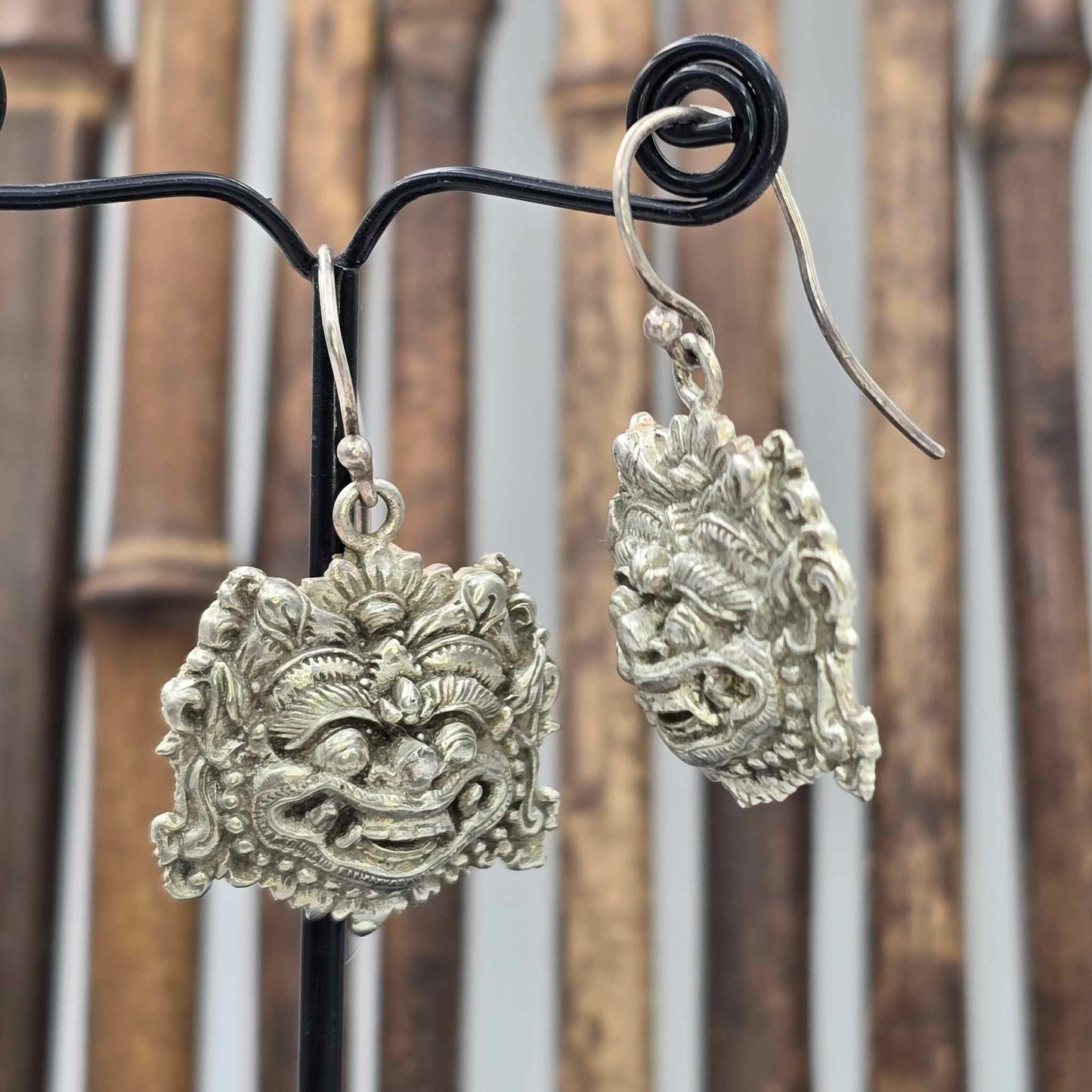 Boma Mask Earrings
