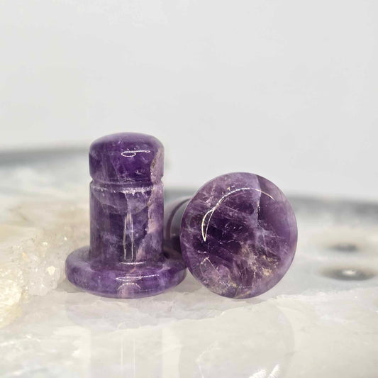 Single Flare Stone Plugs (Small)