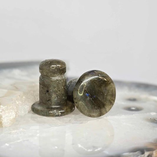 Single Flare Stone Plugs (Medium)