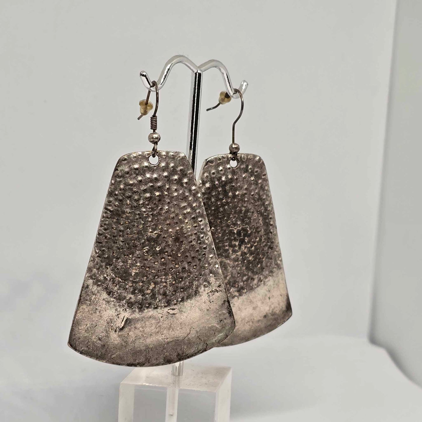 Silver Boho Statement Earrings