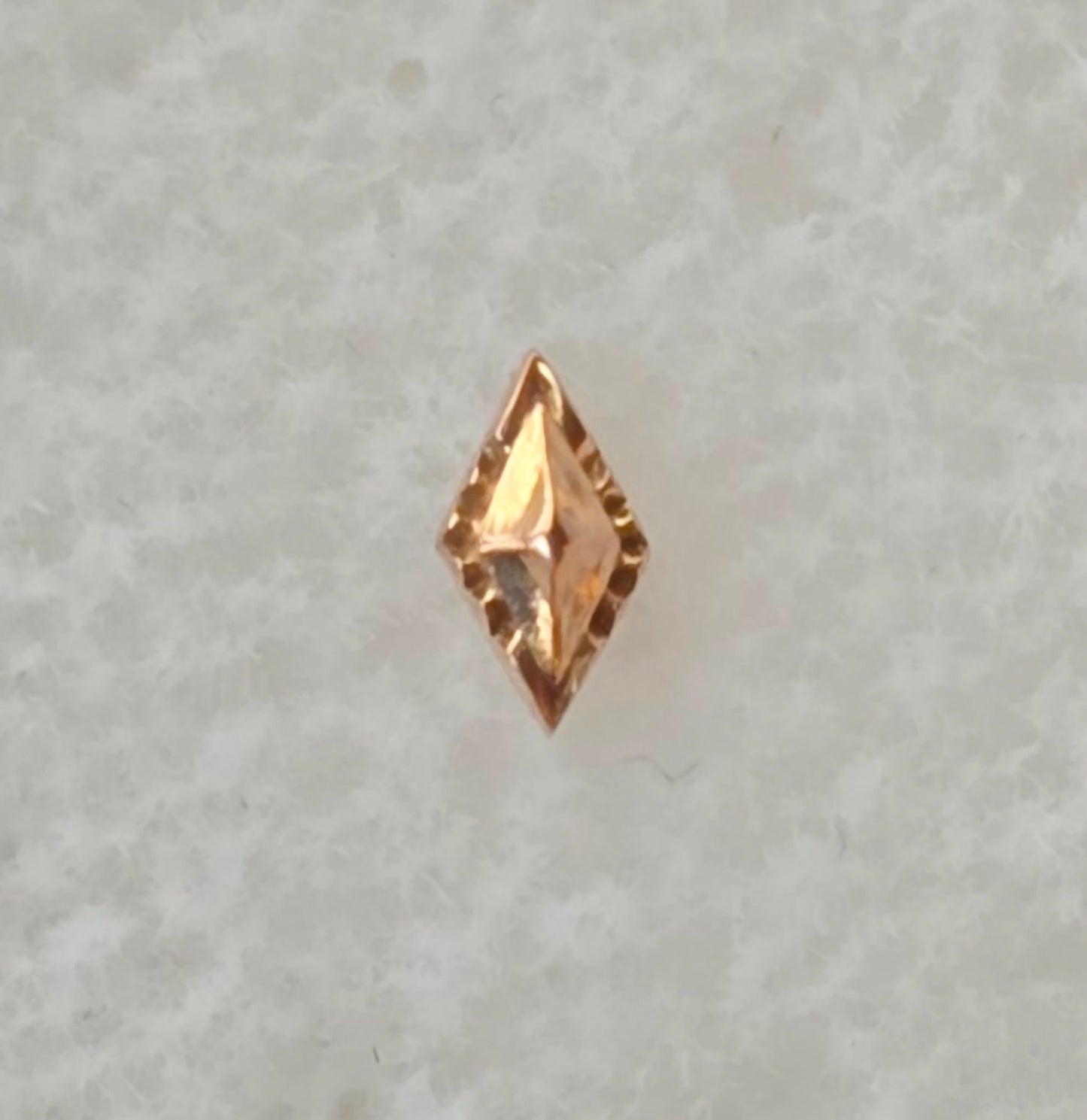 14k Gold Arris Threadless End