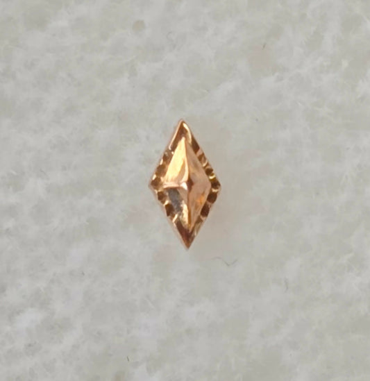 14k Gold Arris Threadless End