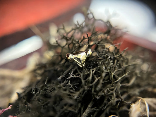 14k Gold Mantis Threadless End