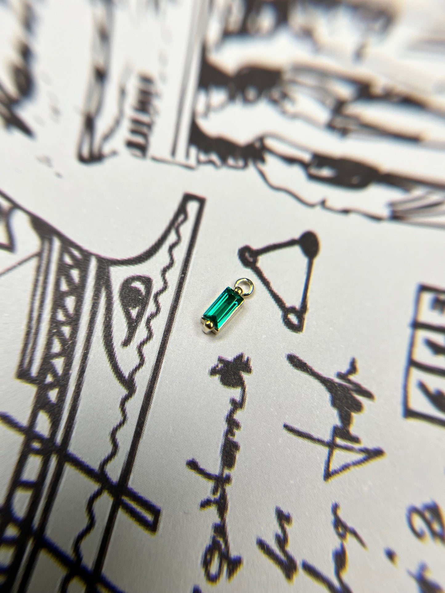 14k Gold Anne Charm