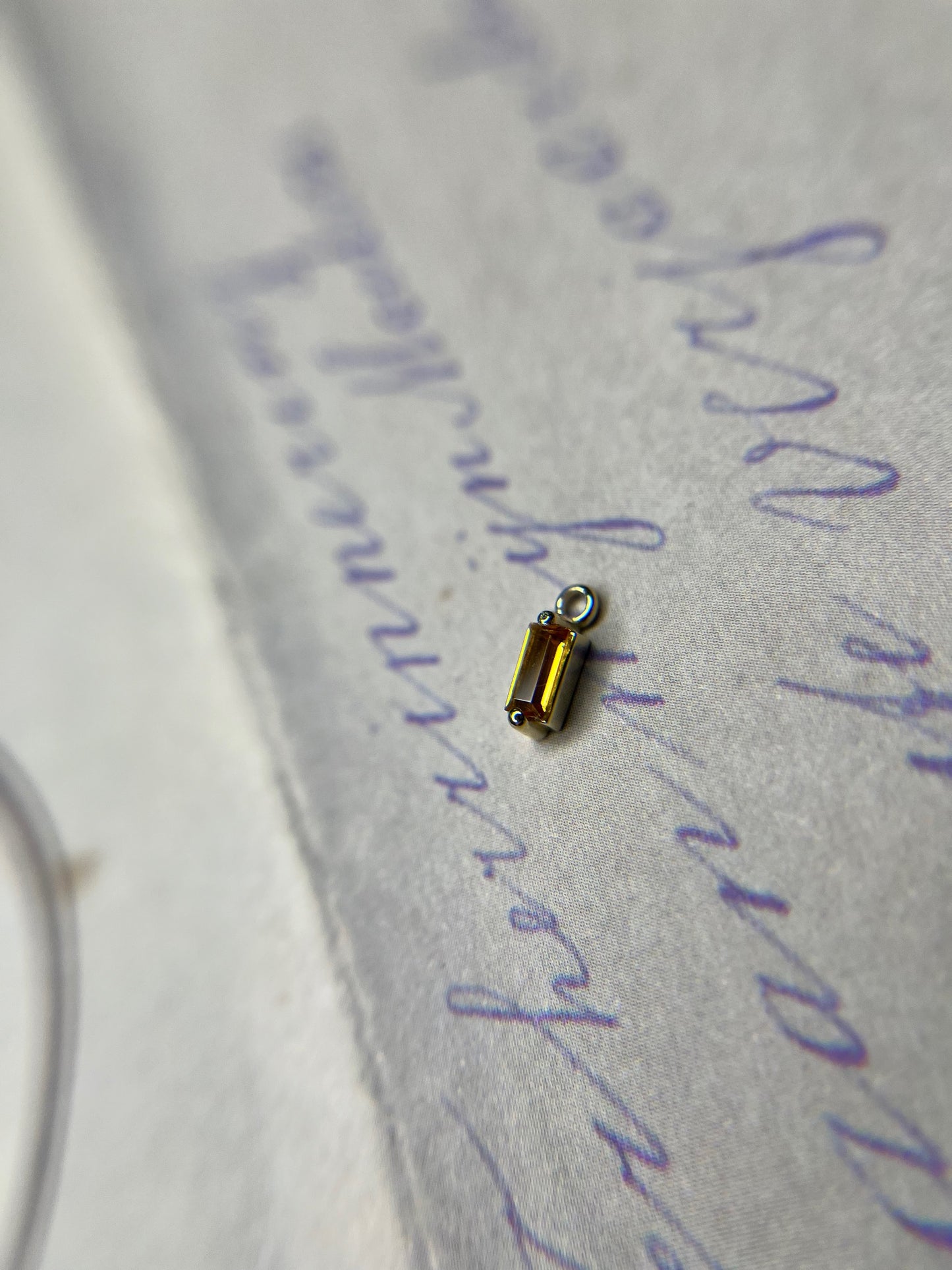 14k Gold Anne Charm