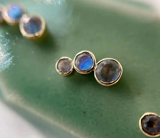 14k Gold Ghost Threadless End