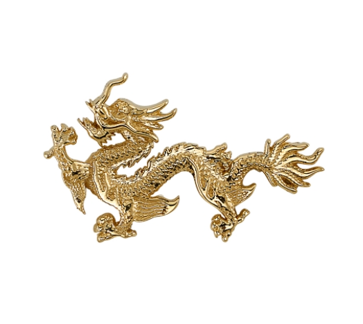 14k Gold FEI LONG End