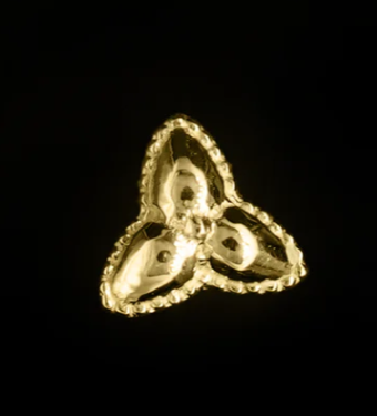 18k Gold Trick Threadless End