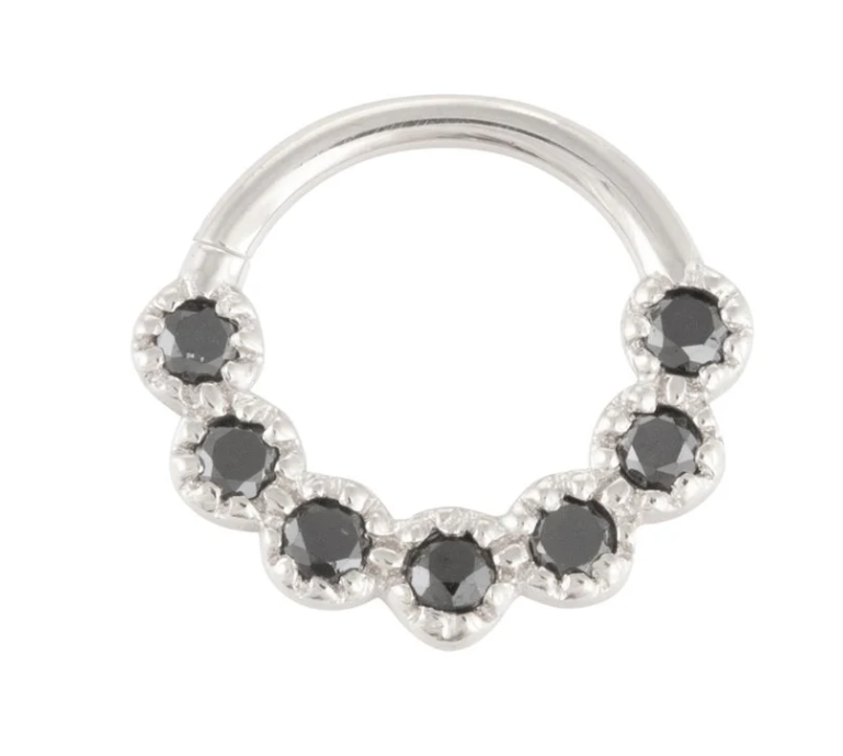 14k Gold Daisy Chain Continuous Ring