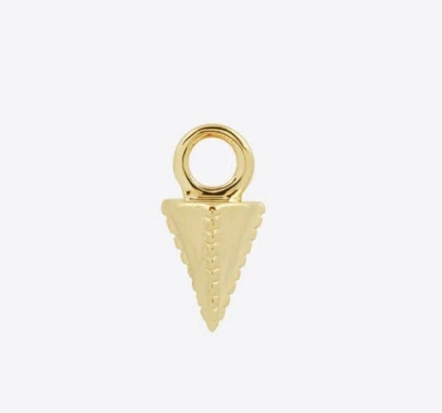 14k Gold Aegis Charm