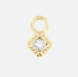 14k Gold Omega 04 Charm