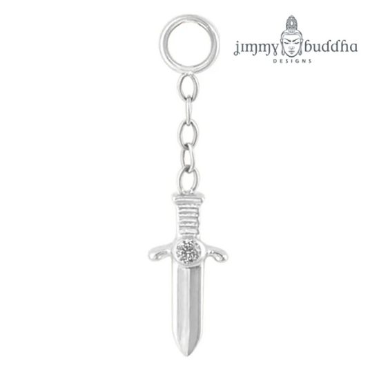 Titanium Dagger Charm